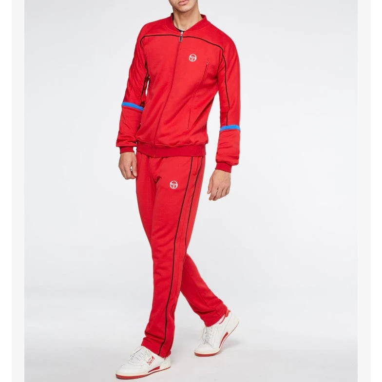 Sergio Tacchini Amiscora Track Set (Tango Red/Night Sky/Palace Blue) - Image 2
