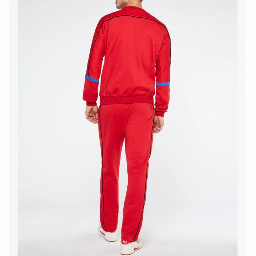 Sergio Tacchini Amiscora Track Set (Tango Red/Night Sky/Palace Blue) - Image 5
