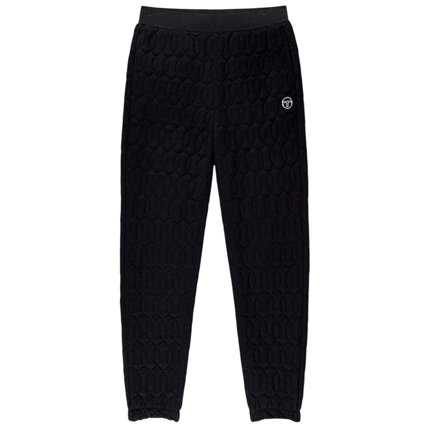 Sergio Tacchini Aversa Quilted Hoodie & Sweatpants Set (Black Beauty) - Image 9
