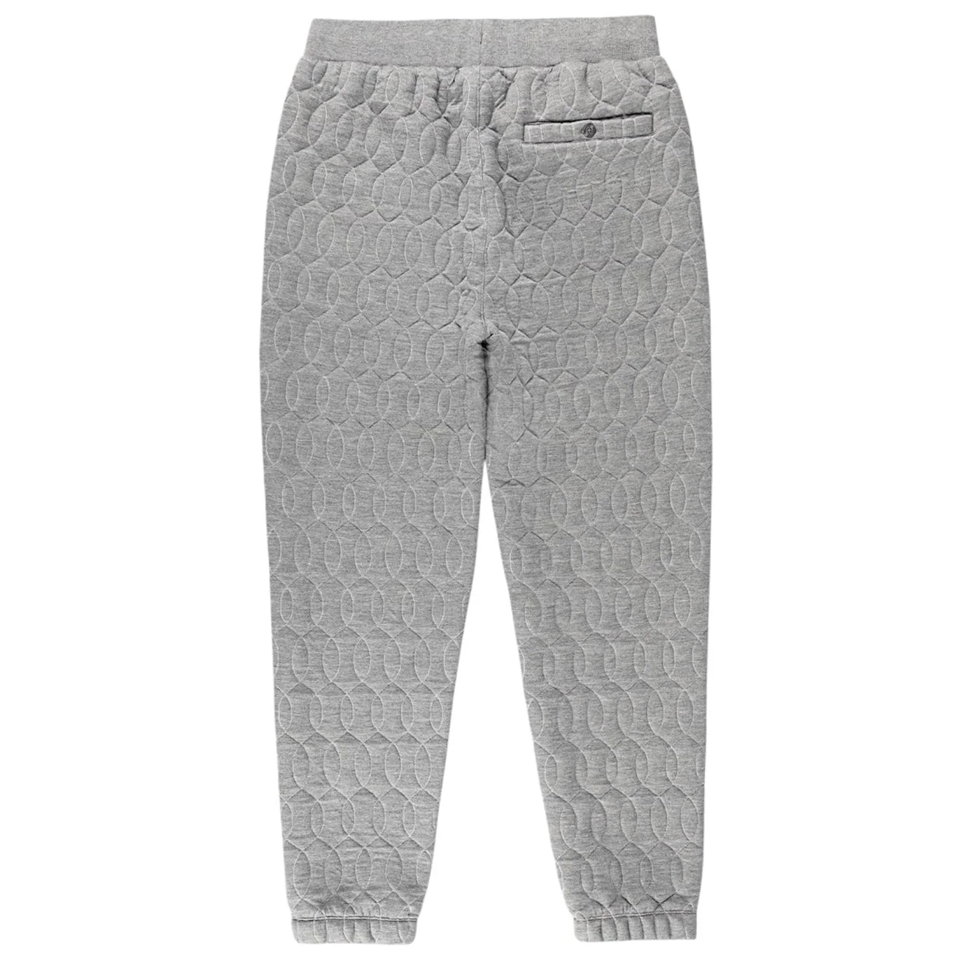 Sergio Tacchini Aversa Quilted Hoodie & Sweatpants Set (Light Heather Grey) - Image 12