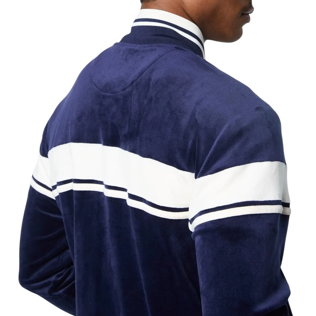 Sergio Tacchini Damarindo Velour Track Set (Maritime Blue) - Image 4