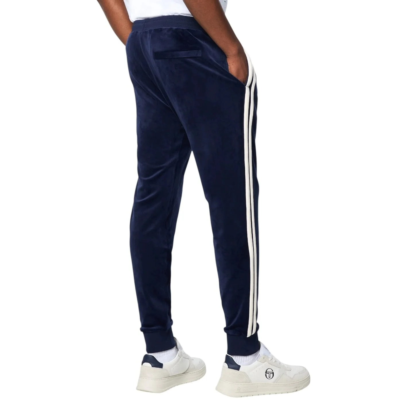 Sergio Tacchini Damarindo Velour Track Set (Maritime Blue) - Image 6