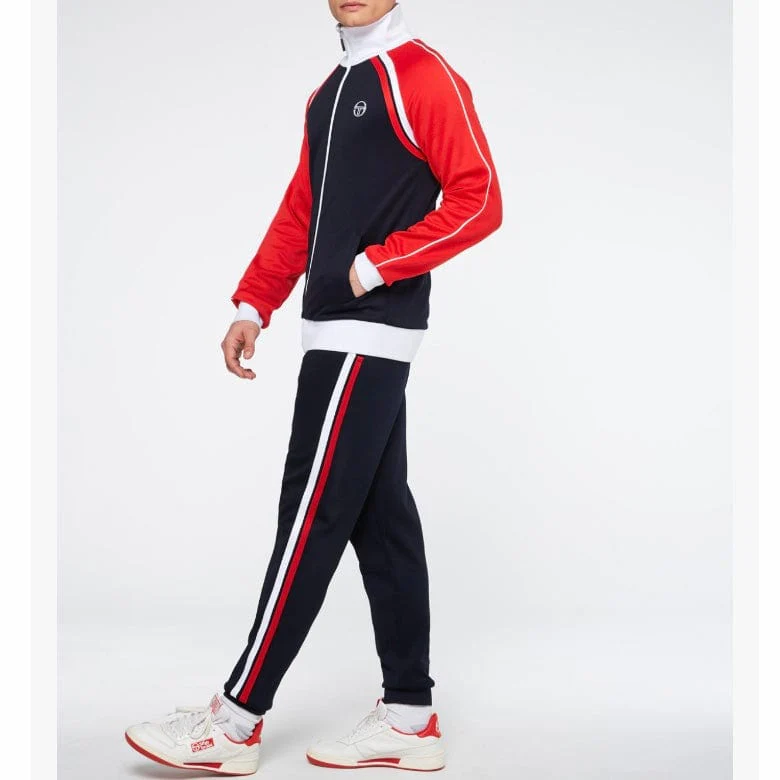 Sergio Tacchini Ghibli Tracksuit (Night Sky/White/Tango Red) - Image 3