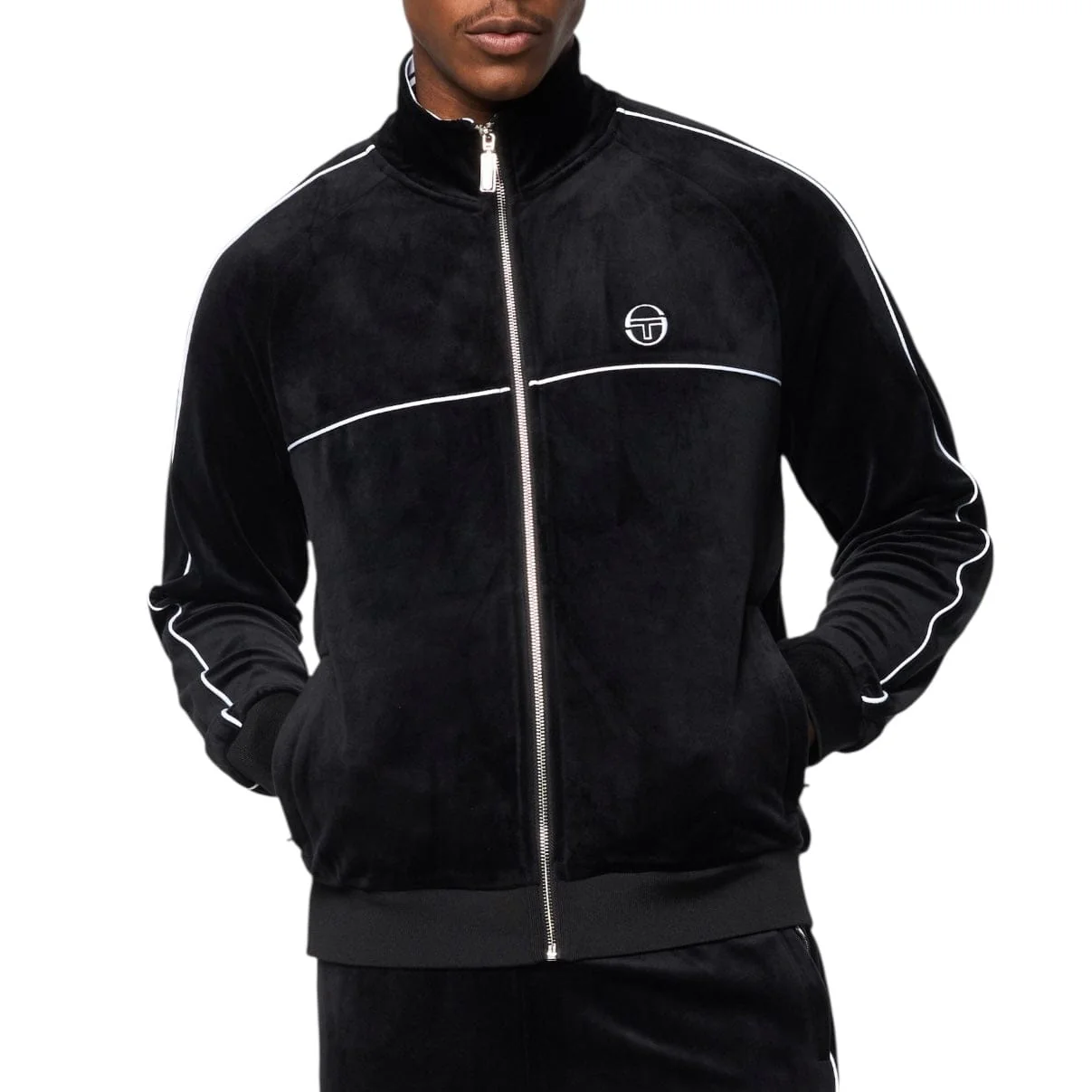 Sergio Tacchini Lioni Track Set (Black Beauty) - Image 3