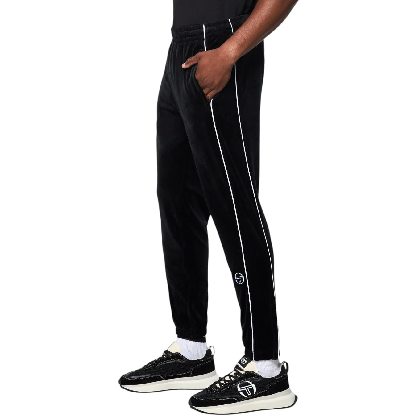 Sergio Tacchini Lioni Track Set (Black Beauty) - Image 5