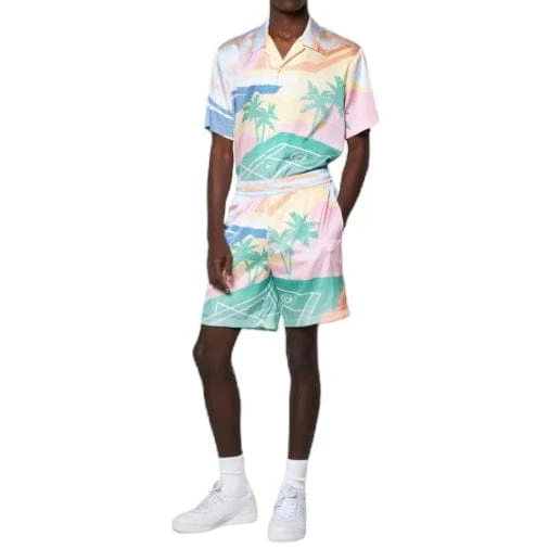 Sergio Tacchini Riviera Short (Deep Mint Multi) - Image 4