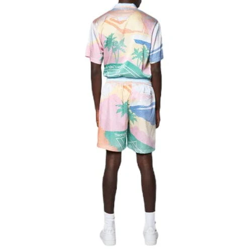 Sergio Tacchini Riviera Short (Deep Mint Multi) - Image 5