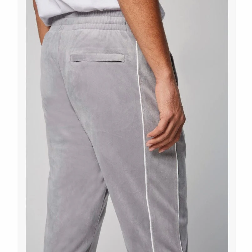 Sergio Tacchini Sovana Velour Tracksuit (Sleet) - Image 10
