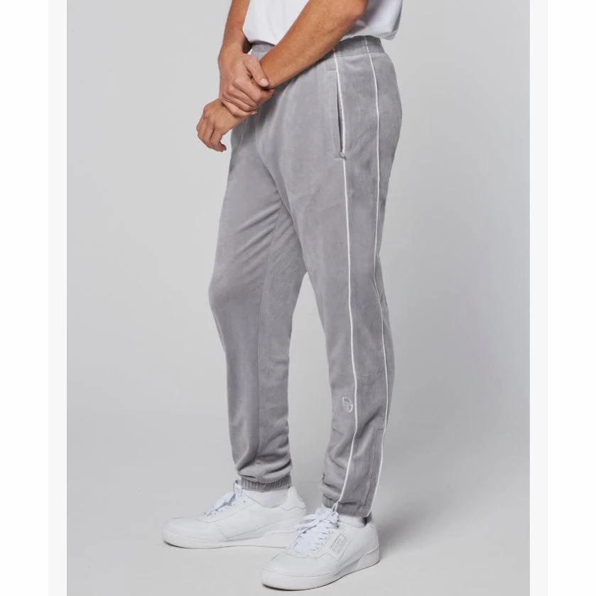 Sergio Tacchini Sovana Velour Tracksuit (Sleet) - Image 7