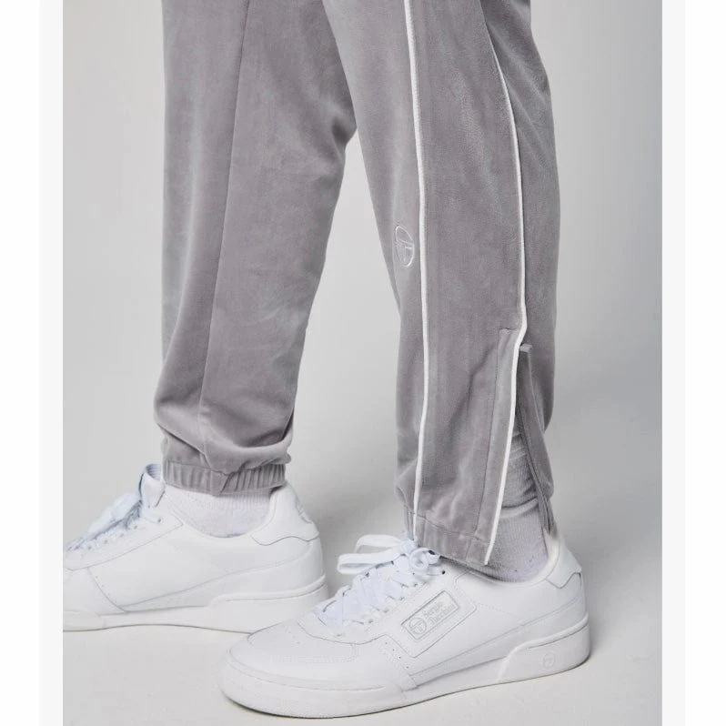 Sergio Tacchini Sovana Velour Tracksuit (Sleet) - Image 9