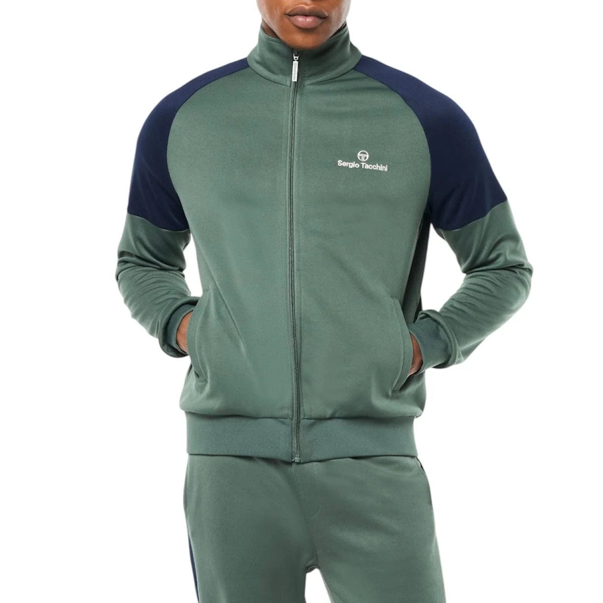 Sergio Tacchini Spacco Track Set (Duck Green) - Image 3