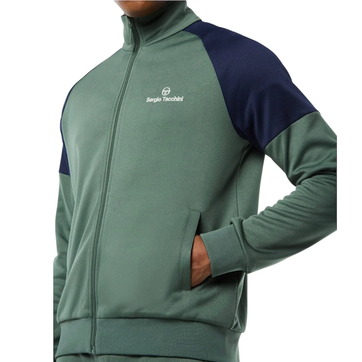 Sergio Tacchini Spacco Track Set (Duck Green) - Image 4