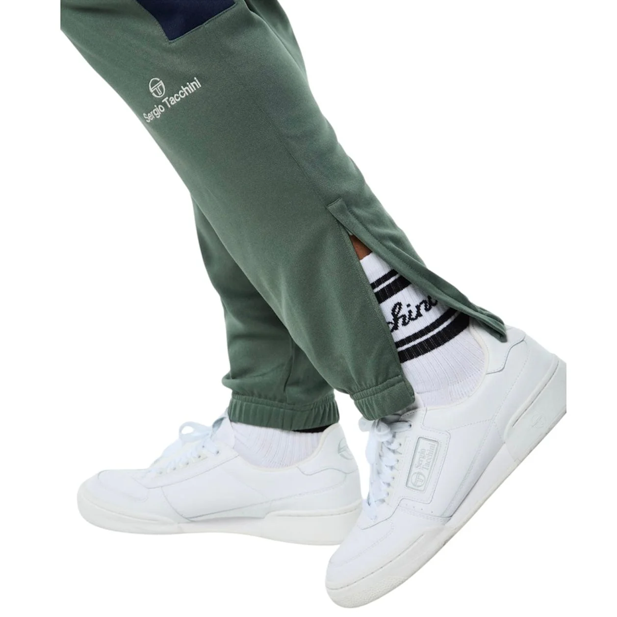 Sergio Tacchini Spacco Track Set (Duck Green) - Image 8