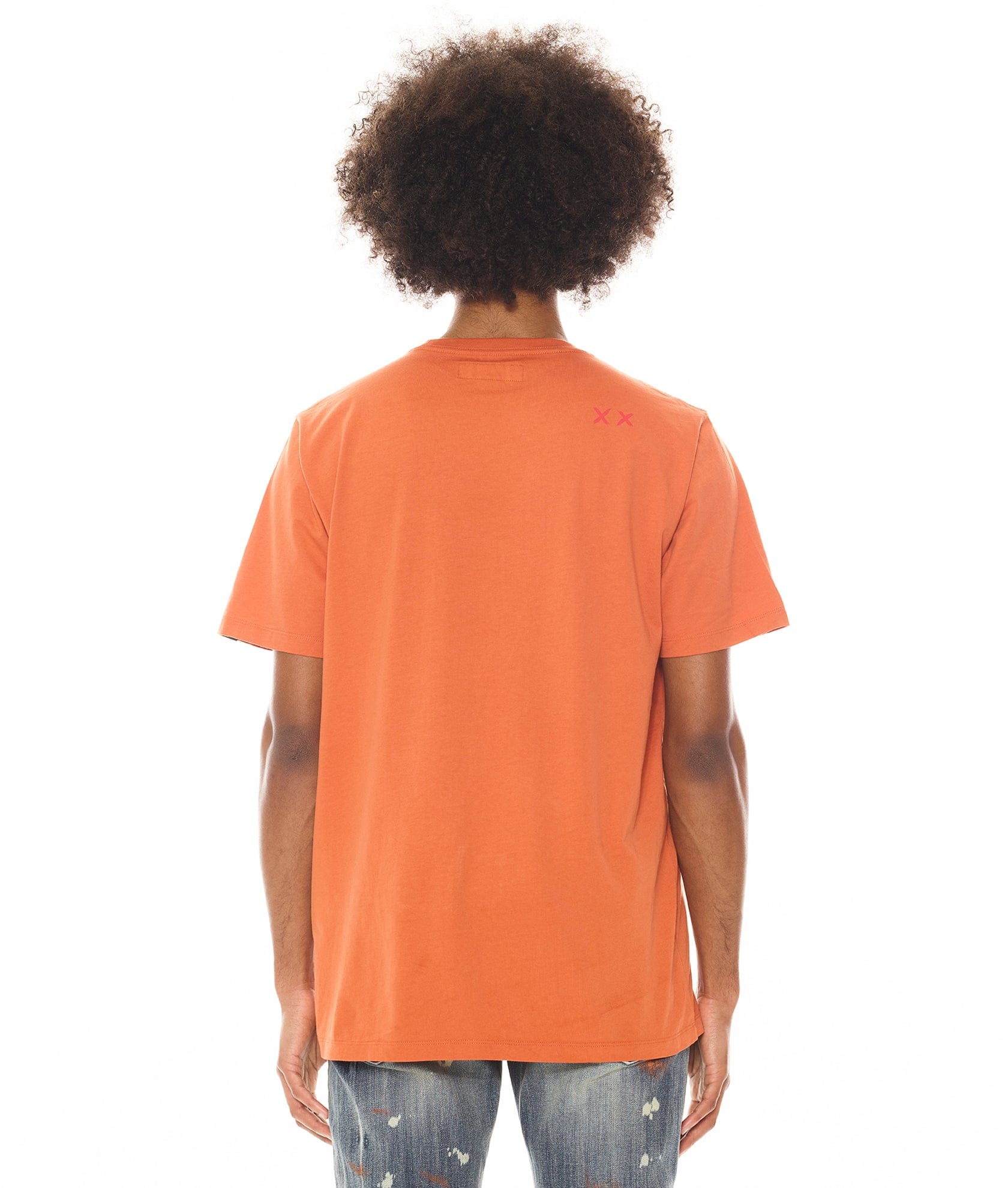 SHORT SLEEVE CREW NECK TEE   "F**K FOREVER" "SEX PISTOLS" IN ARABESQUE - Image 2