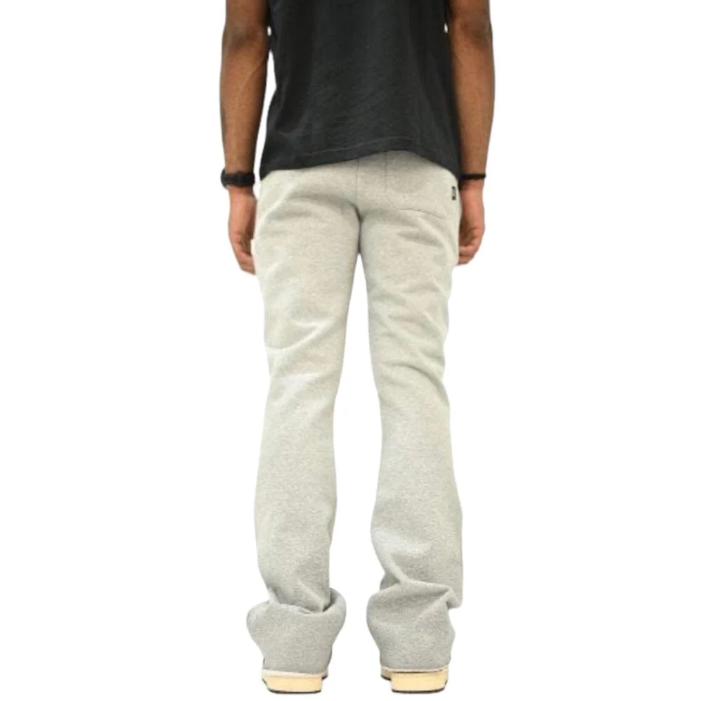 Si Tu Veux Logo Flare Jogger (Heather Gray) TV0093 - Image 3