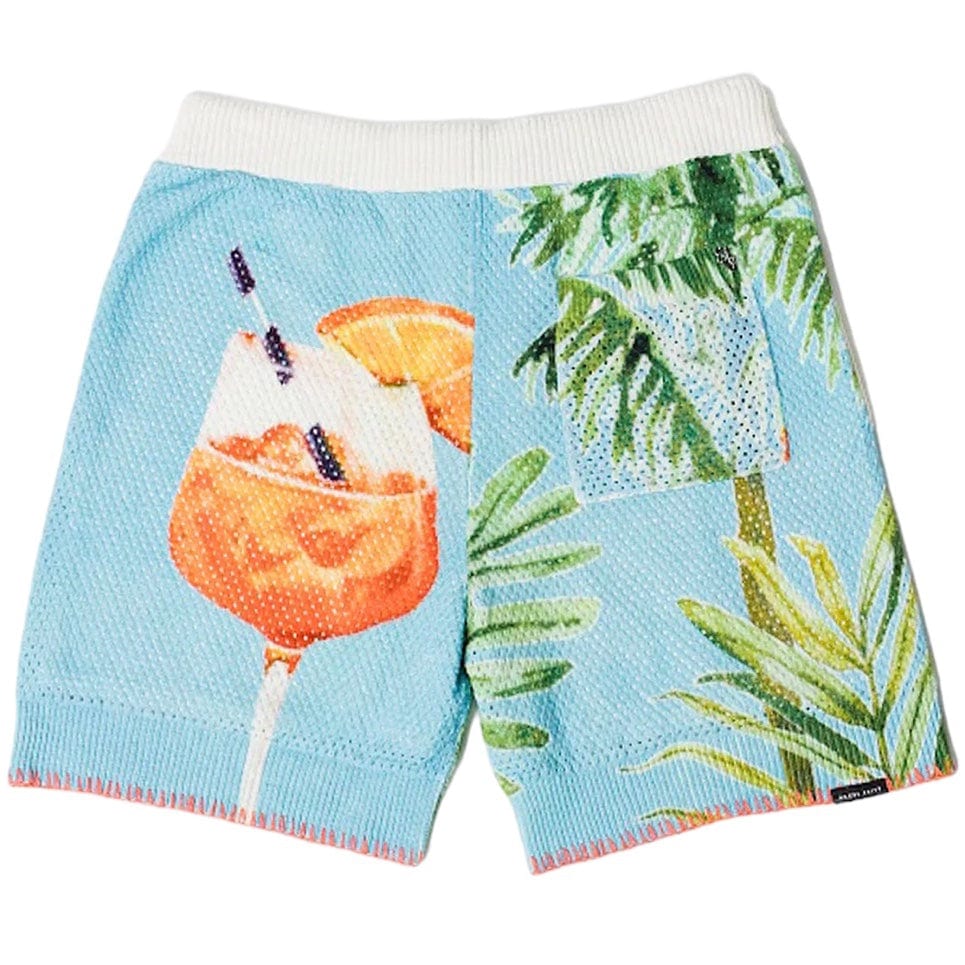 Si Tu Veux Tropical Life Shorts (Blue) TV0129 - Image 2
