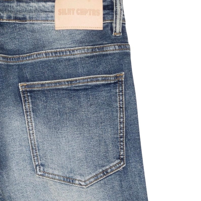 Silnt Chptrs Chptrs Stacked Denim (Dark Blue Wash) SC-J2-003 - Image 4