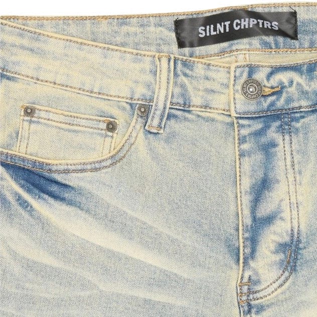 Silnt Chptrs Chptrs Stacked Denim (Vintage Washed) SC-J2-003 - Image 3