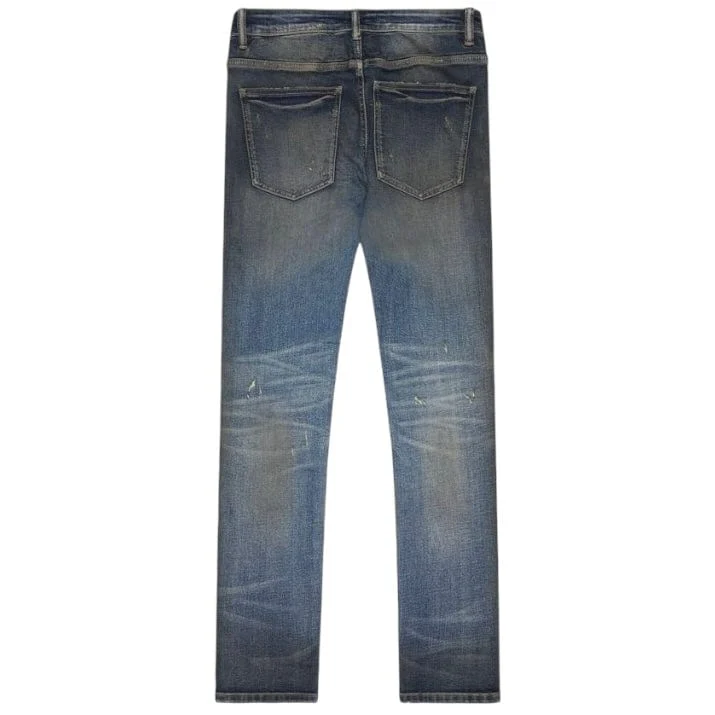 Silnt Chptrs Expansion 4 Way Stretch Skinny Denim (Blue Washed) SC-J5-001 - Image 2