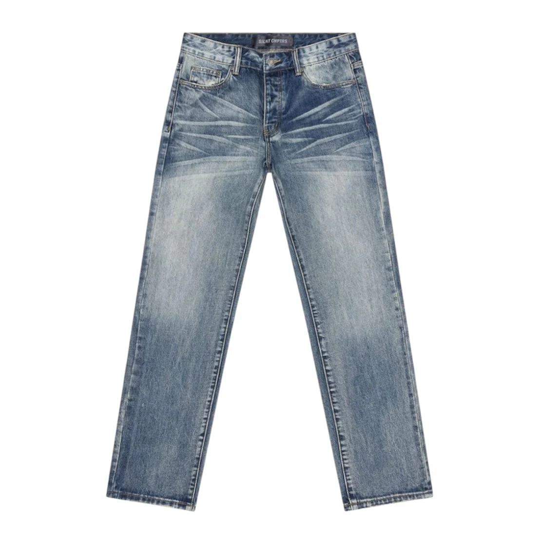 Silnt Chptrs Straight Denim (Dark Blue Wash) SC-J3-006