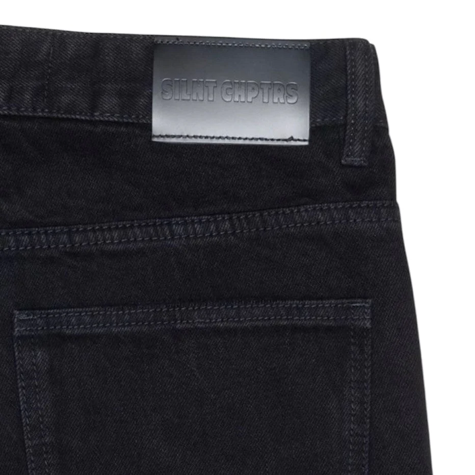 Silnt Chptrs Straight Denim (Jet Black) SC-J3-006 - Image 3