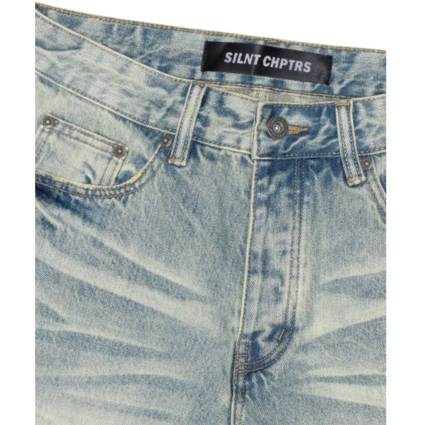 Silnt Chptrs Straight Denim (Vintage Wash) SC-J3-006 - Image 3