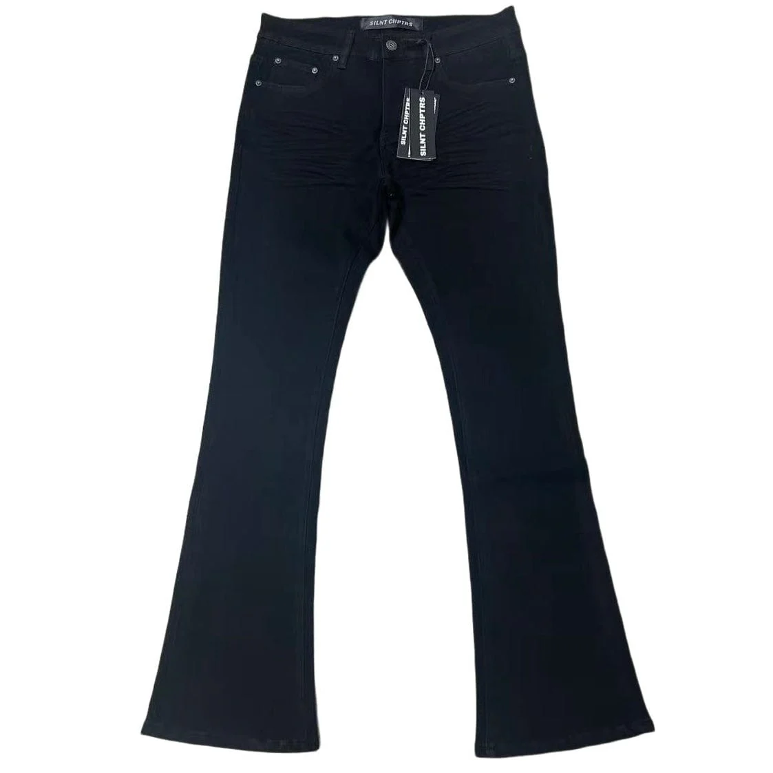 Silnt Chptrs Zero Gravity Stacked Denim (Jet Black) SC-J2-011