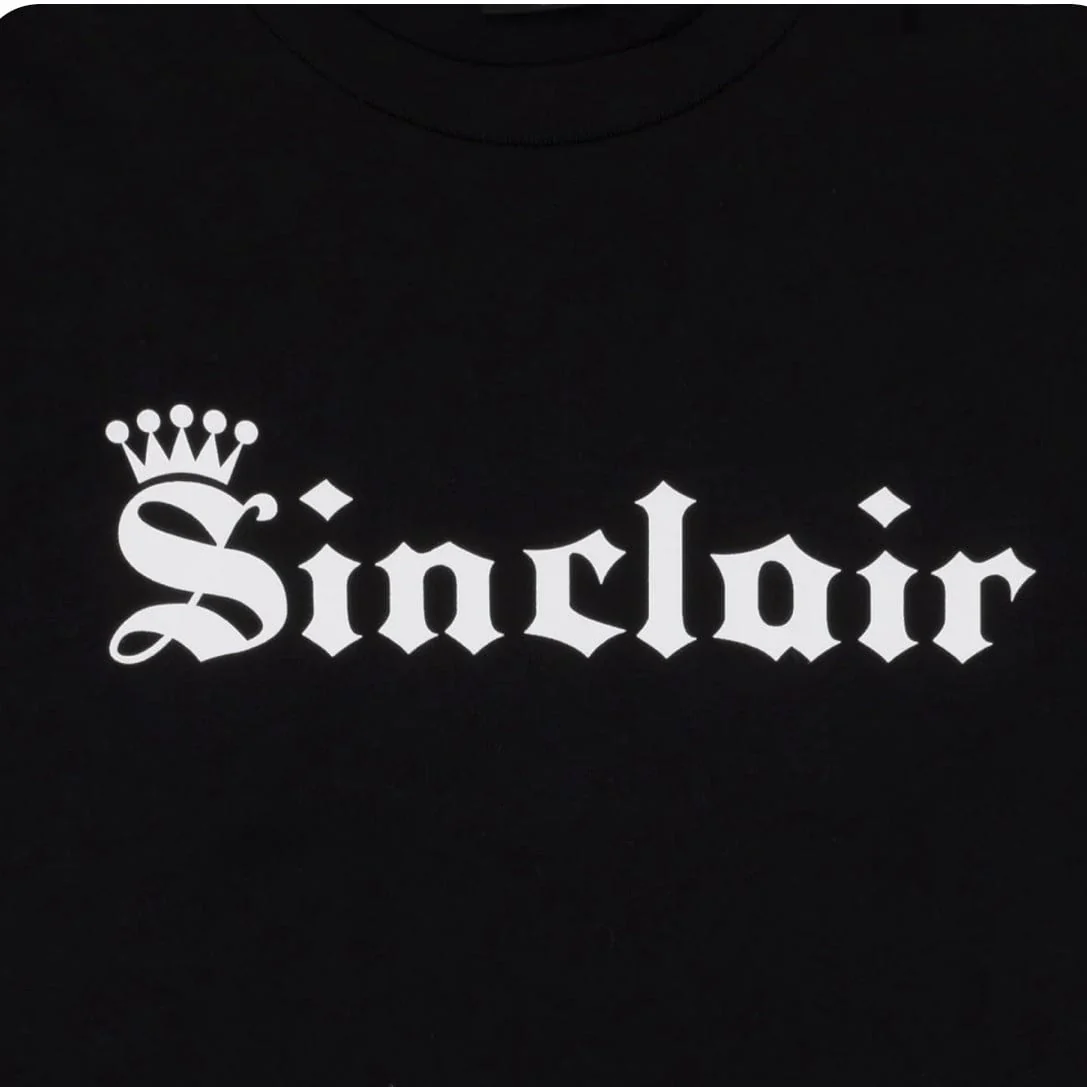 Sinclair Global Old English Crown Tee (Black) SMT208-1 - Image 2