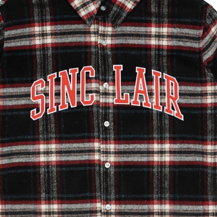 Sinclair Global Tackle Twill Flannel Shirt (Black) SMT245 - Image 3