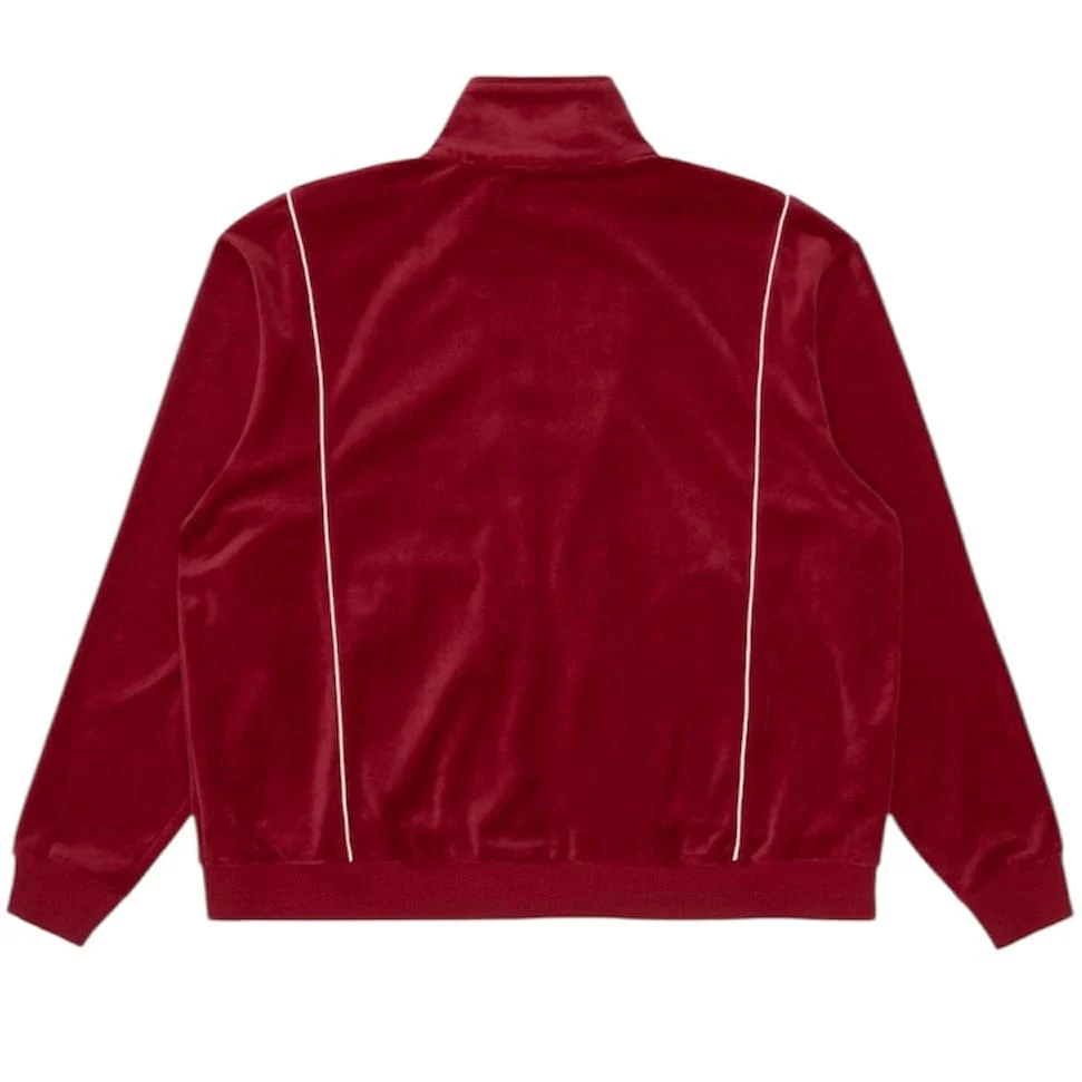 Sinclair Global Velour Piping Jacket (Burgundy) SMT260 - Image 2