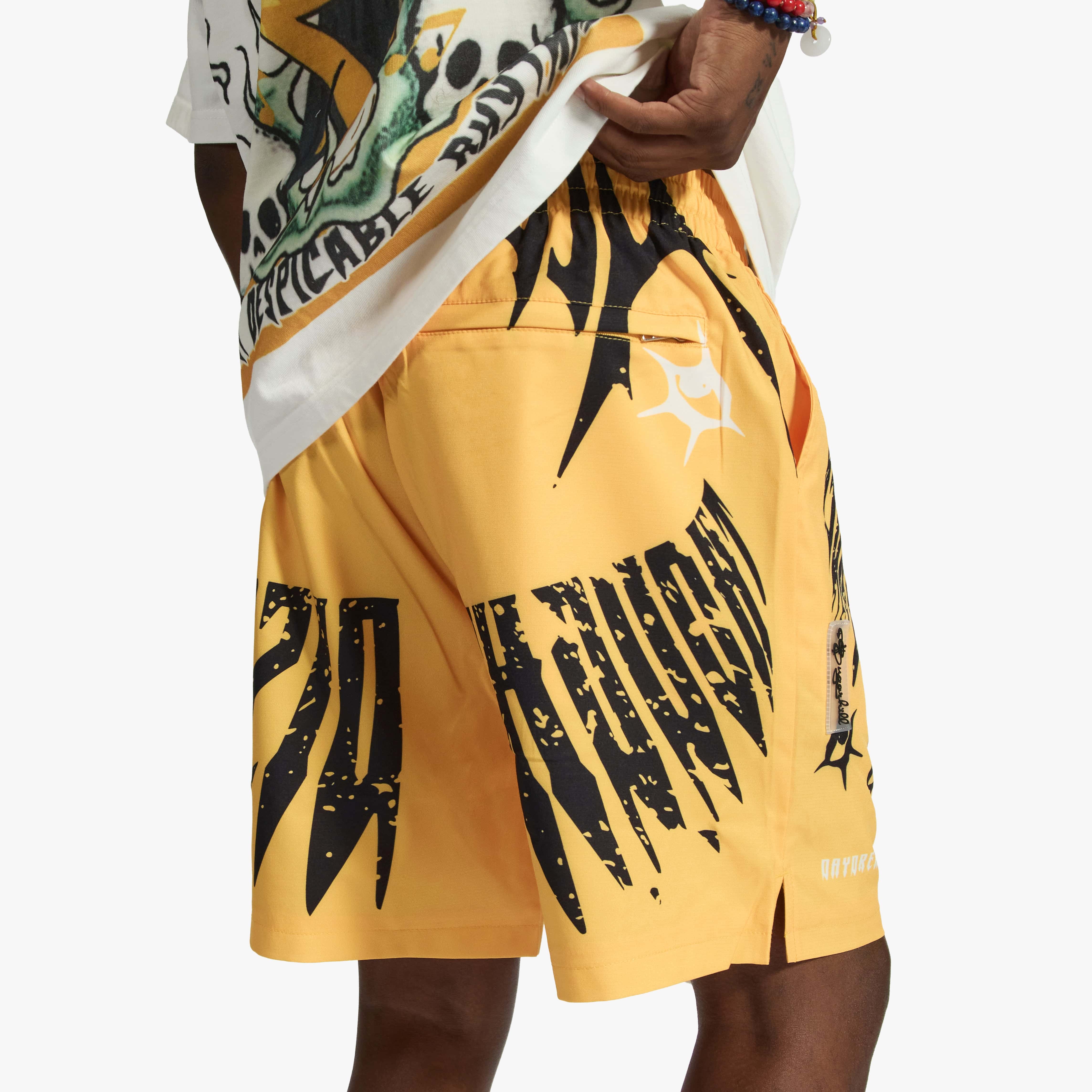 "Sinister" Poly Shorts (gold) - Image 2