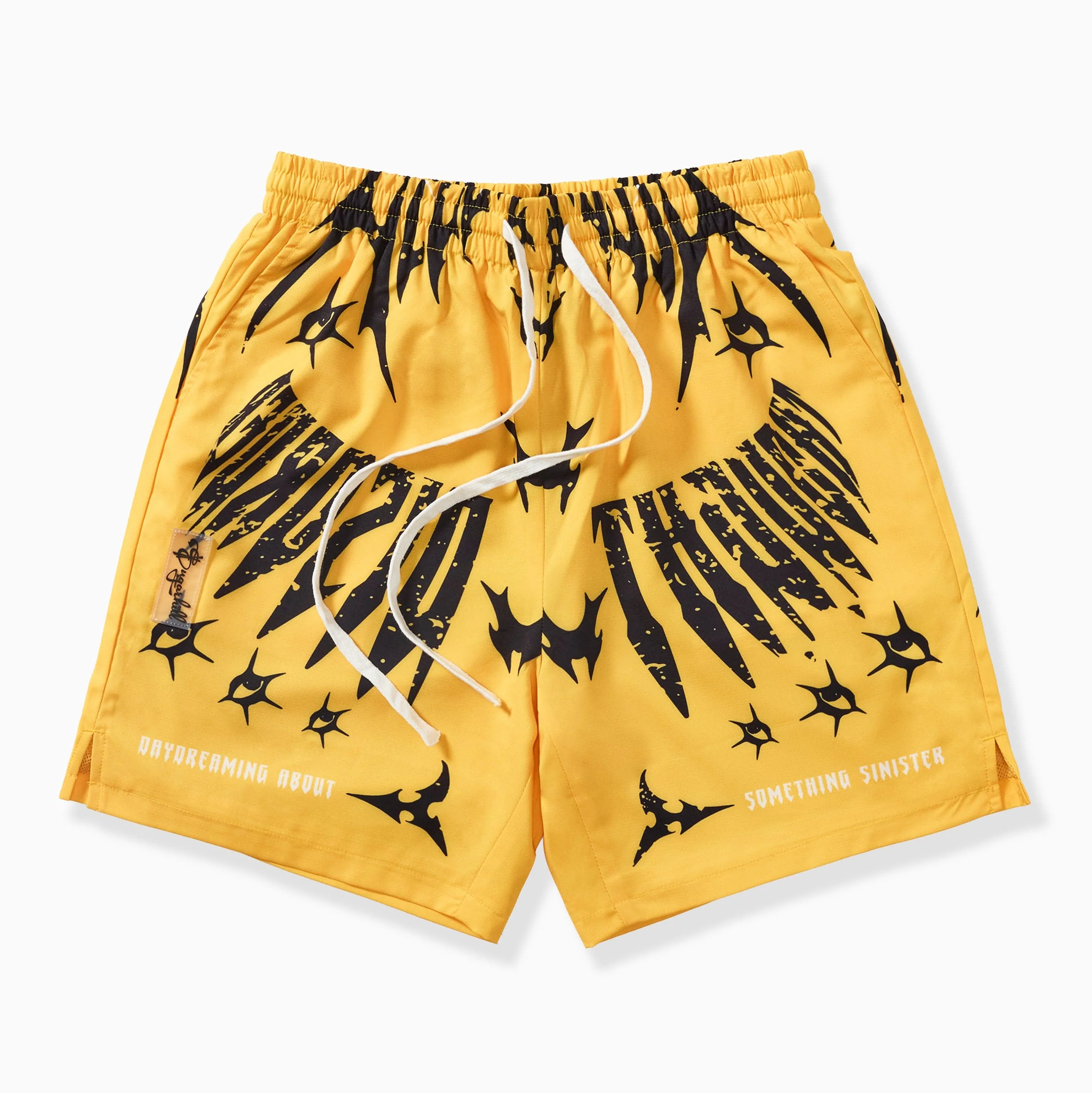 "Sinister" Poly Shorts (gold) - Image 5