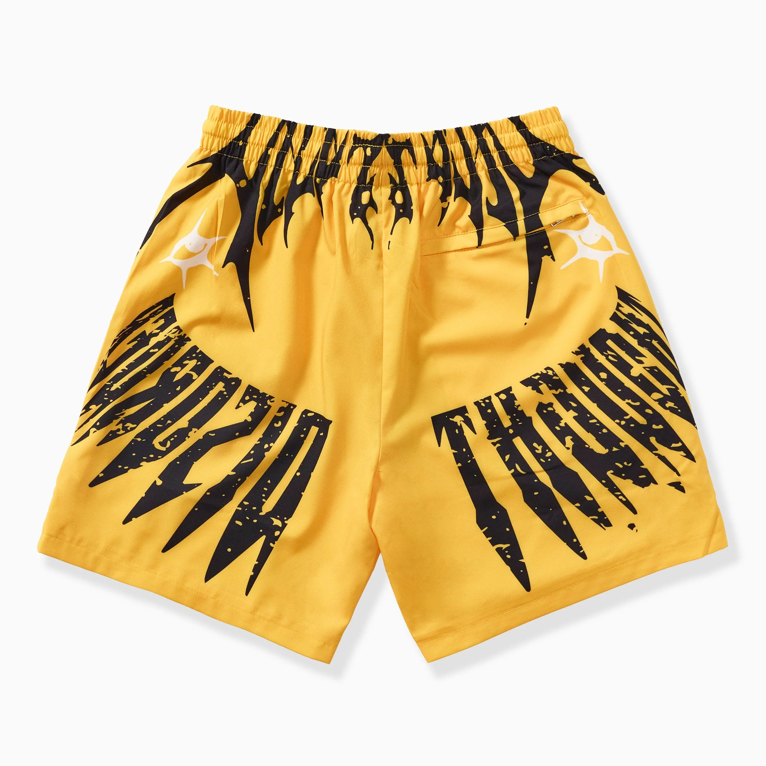 "Sinister" Poly Shorts (gold) - Image 6