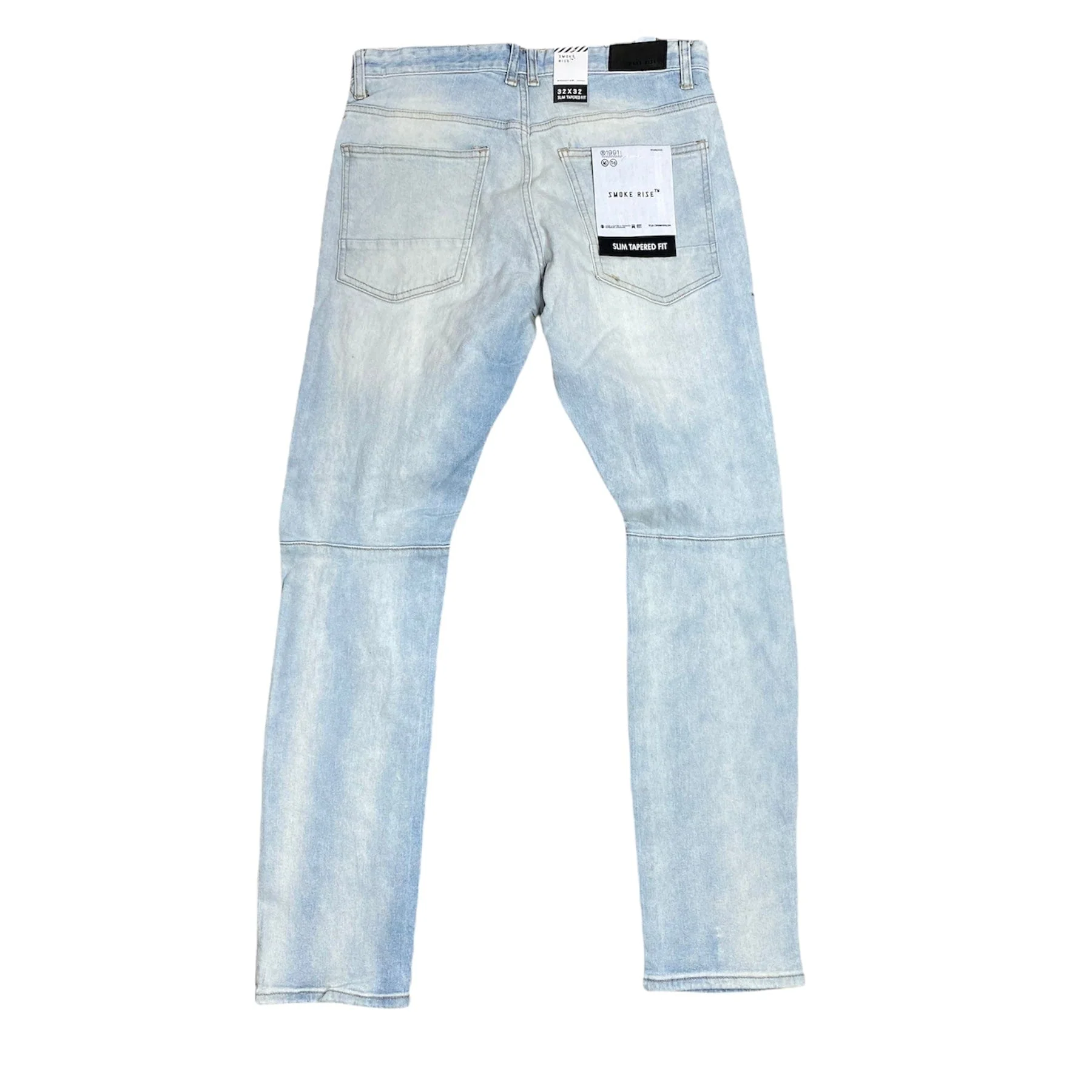 Smoke Rise Embroidered Fashion Jean (Ice Flow Blue) JP22125 - Image 2
