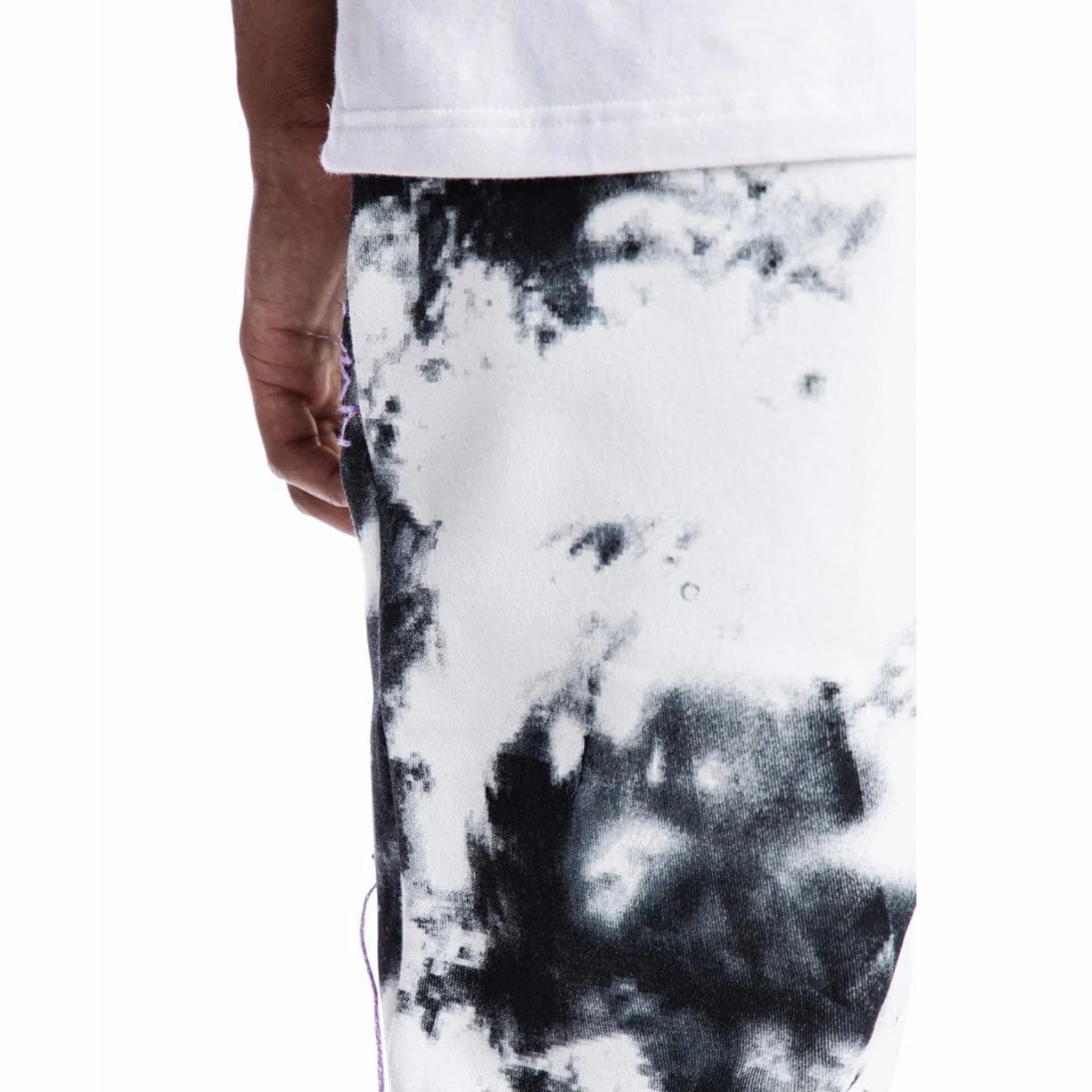 Smoke Rise Gothic Fashion Fleece Joggers (Cloud Black) FP21658-MP - Image 10