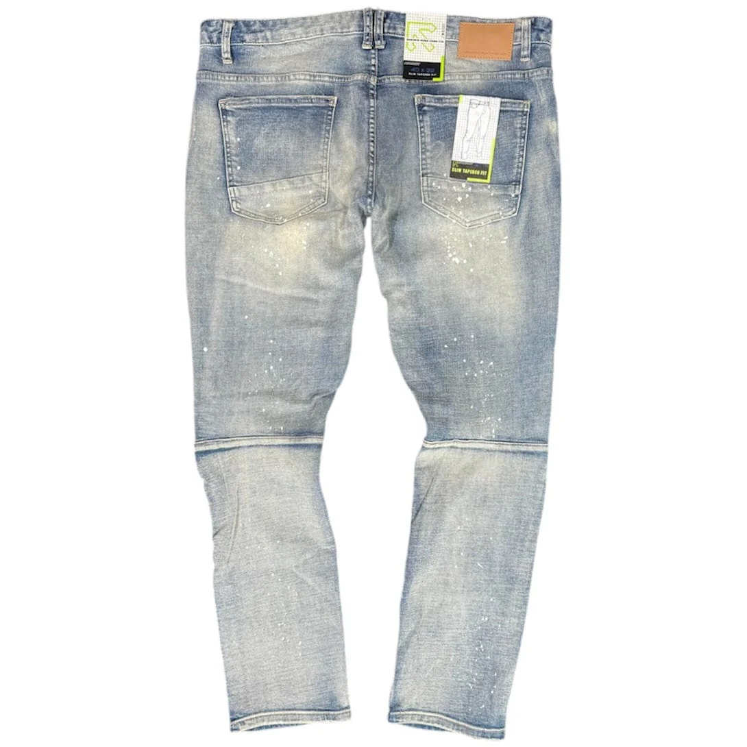 Smoke Rise Gothic Fashion Jeans (Bowery Blue) JP21618 - Image 2