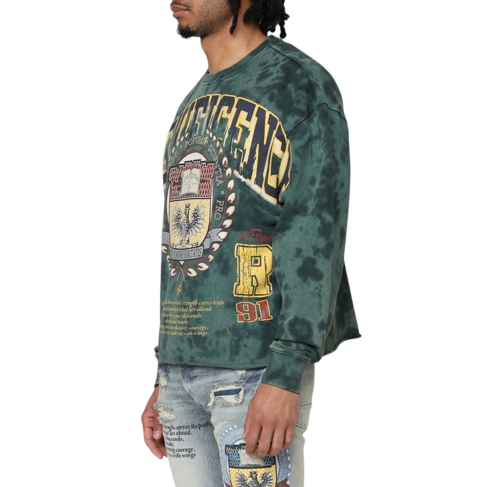 Smoke Rise Magnificence French Terry Crewneck (June Bug) FO25576 - Image 2