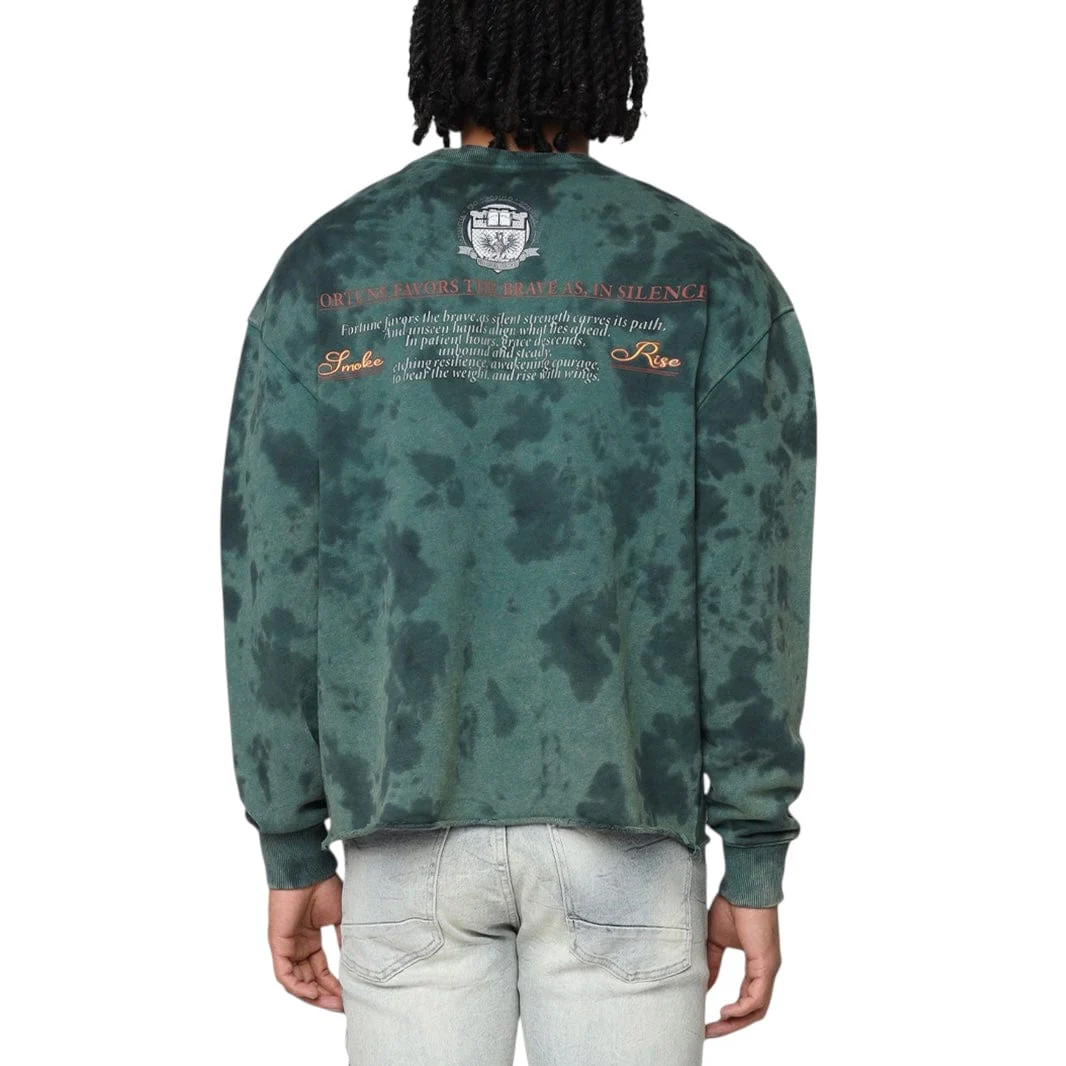 Smoke Rise Magnificence French Terry Crewneck (June Bug) FO25576 - Image 3