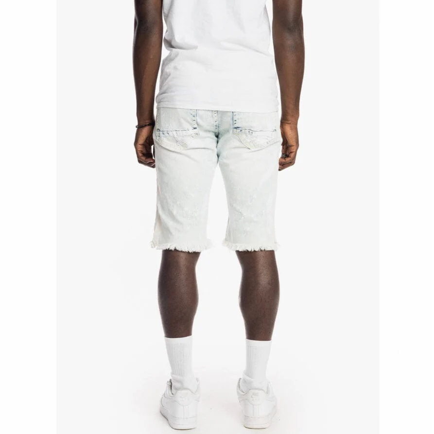 Smoke Rise Ripoff Fashion Denim Shorts (Tide Blue) JS22123 - Image 4