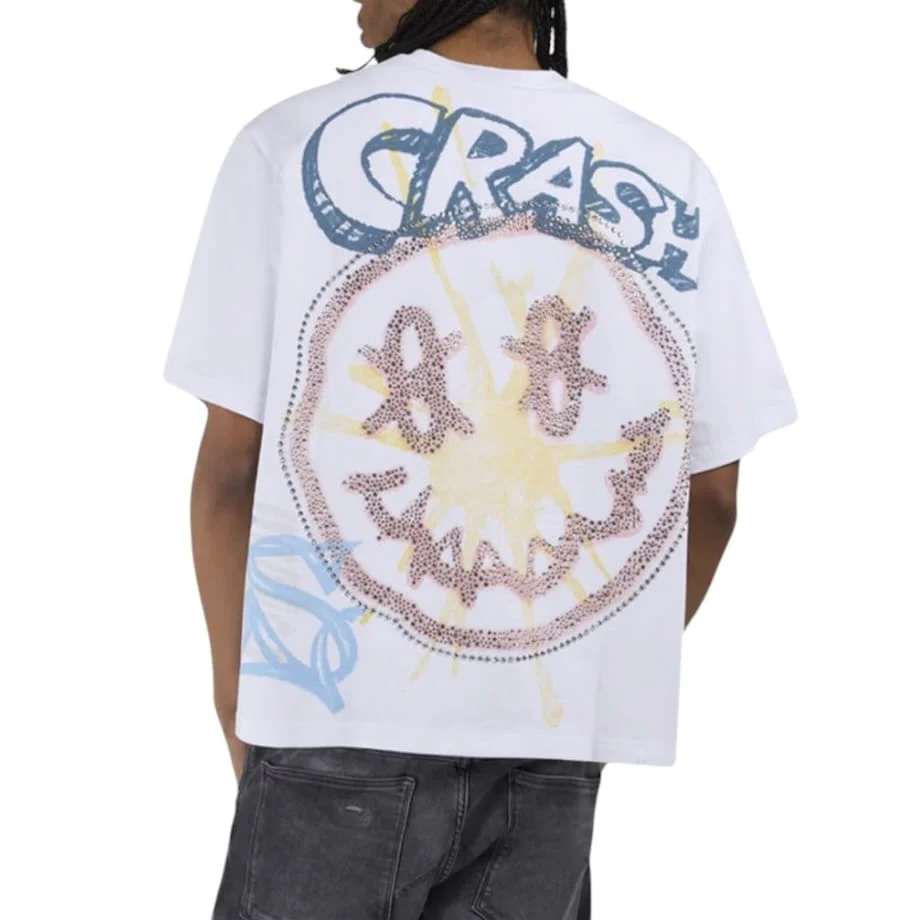 Smoke Rise Smiley SS Tee (White) KT26S425 - Image 2