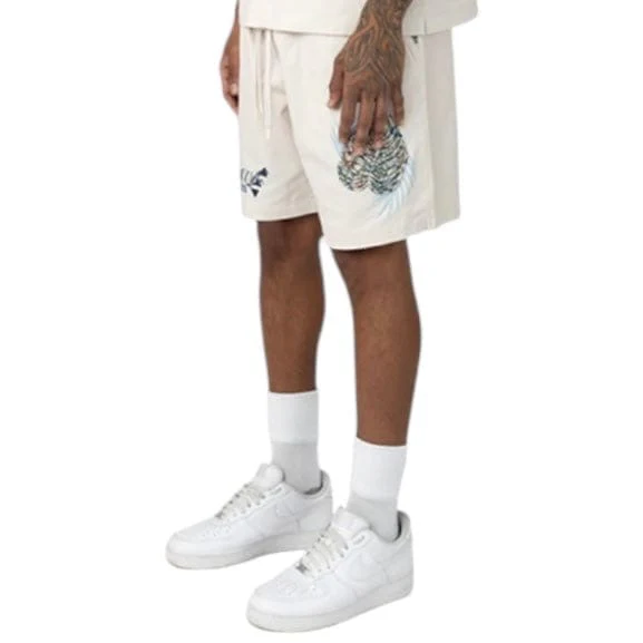 Smoke Rise SS Button Down Set (Chalk) WH25295 - Image 5
