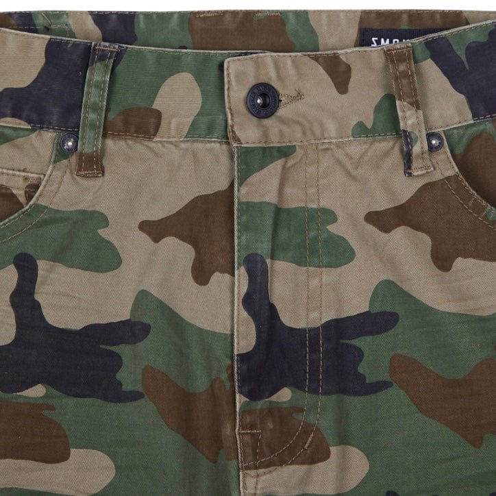 Smoke Rise Stacked Utility Pocket Twill Pants (Wood Camo) JP23539 - Image 5