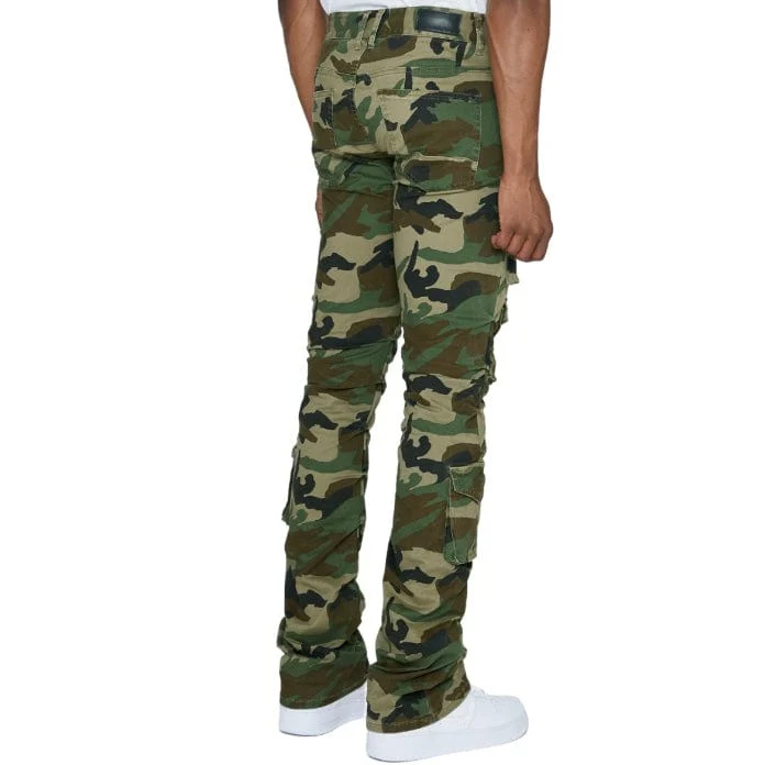 Smoke Rise Stacked Utility Pocket Twill Pants (Wood Camo) JP23539 - Image 8