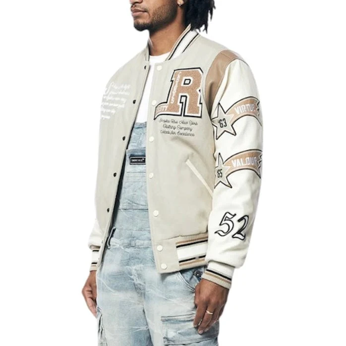 Smoke Rise Torch Varsity Jacket (Clay) WW23697 - Image 2