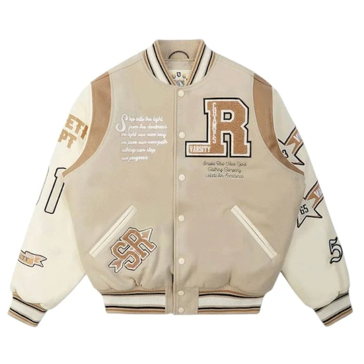 Smoke Rise Torch Varsity Jacket (Clay) WW23697 - Image 4