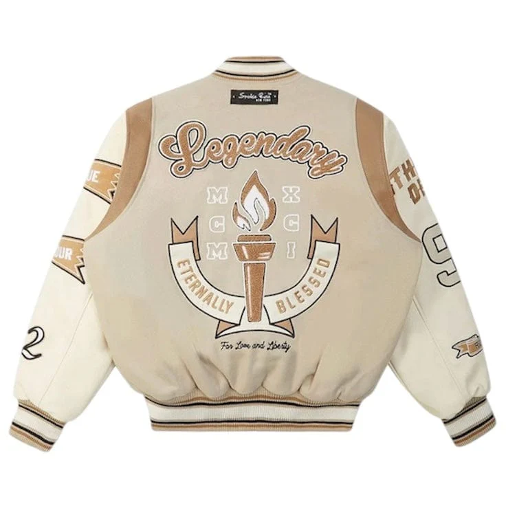 Smoke Rise Torch Varsity Jacket (Clay) WW23697 - Image 5