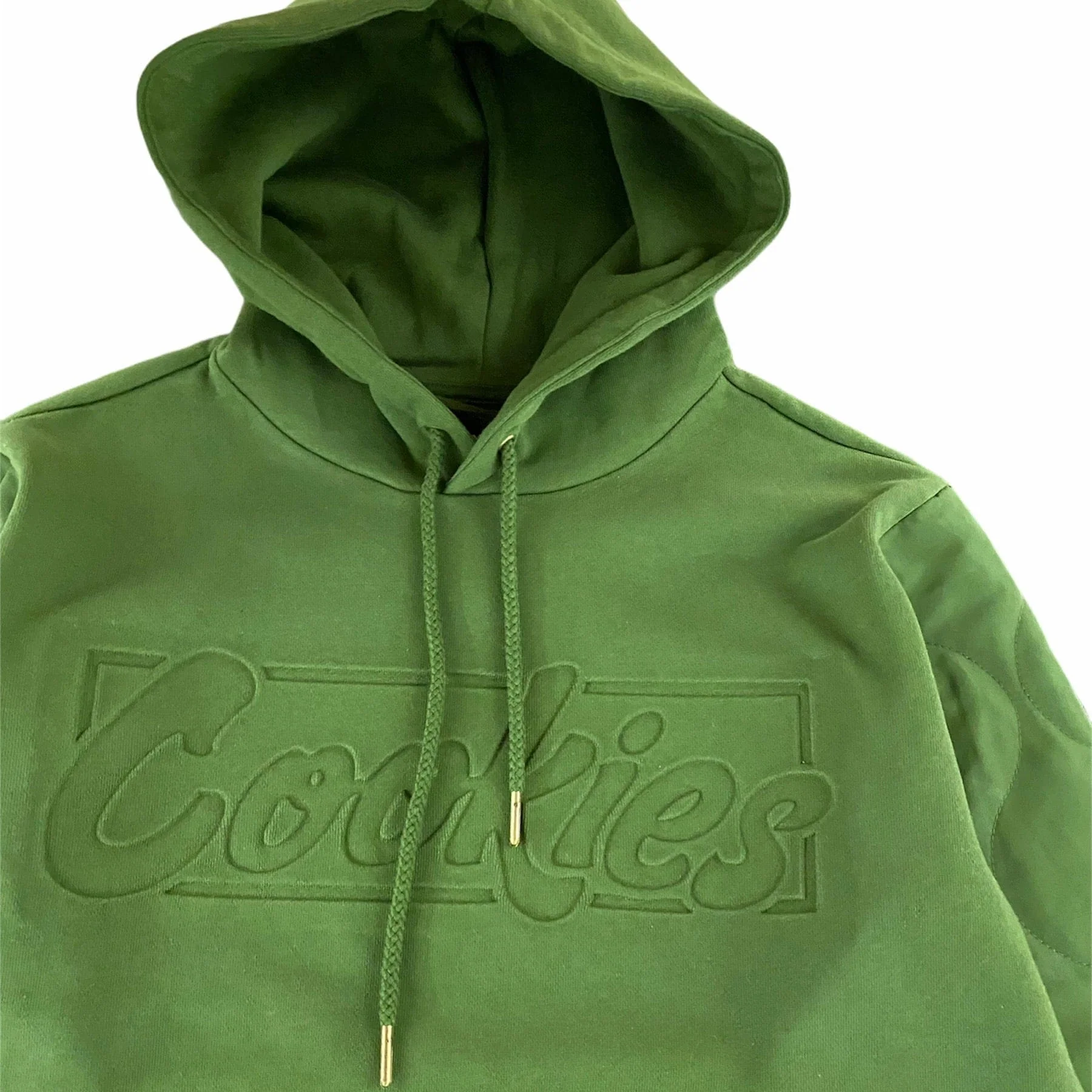 Cookies Sonoma Fleece Pullover Hoodie (Olive) - Image 2