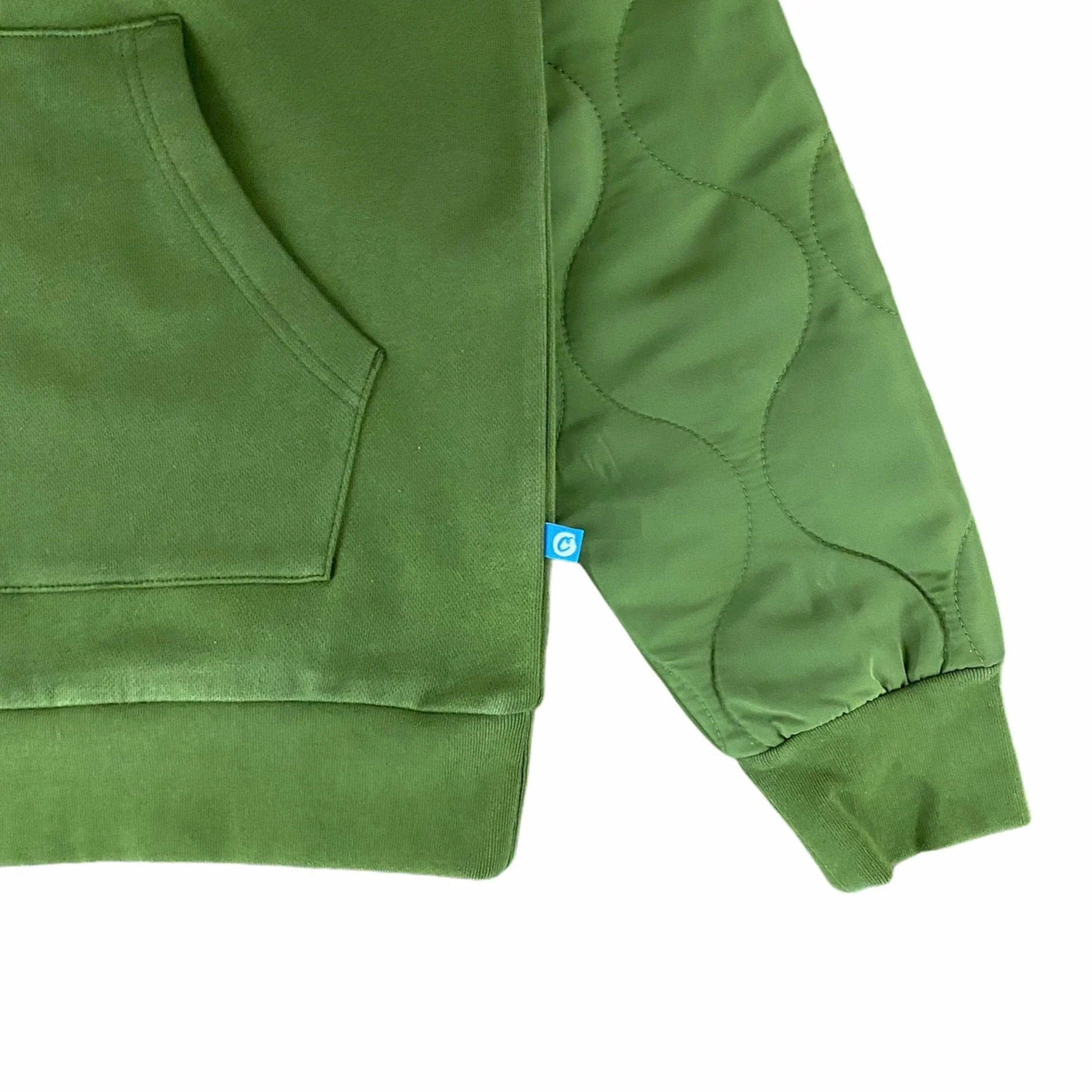 Cookies Sonoma Fleece Pullover Hoodie (Olive) - Image 3