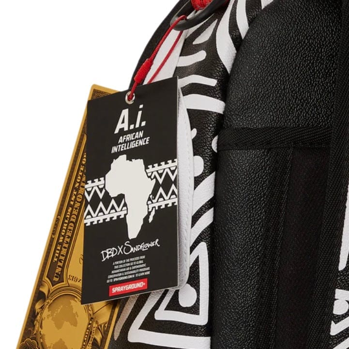 Sprayground A.I.8 African Intelligence Origin Story DLXV Backpack - Image 11
