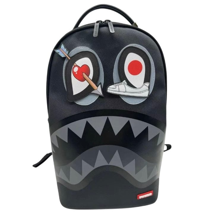 Sprayground Black Removable Eyes DLXSV Backpack - Image 2
